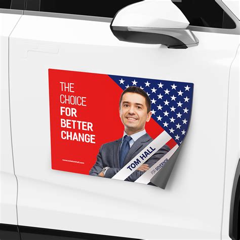 Show Your Support with Political Car Magnets - Order Now!